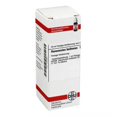 RANUNCULUS BULBOSUS D 12 riedenie, 20 ml RANUNCULUS BULBOSUS D 12 riedenie, 20 ml