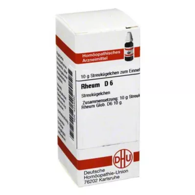 RHEUM D 6 guľôčok, 10 g