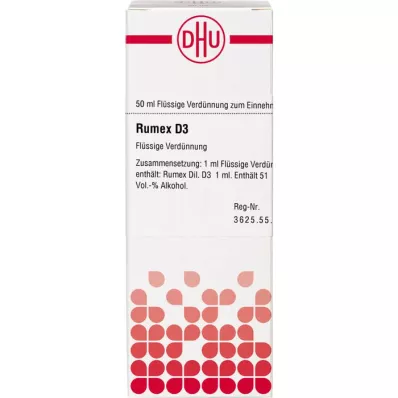 RUMEX D 3 riedenie, 50 ml