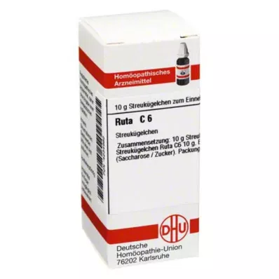 DHU Ruta C 6 guľôčky, 10 g