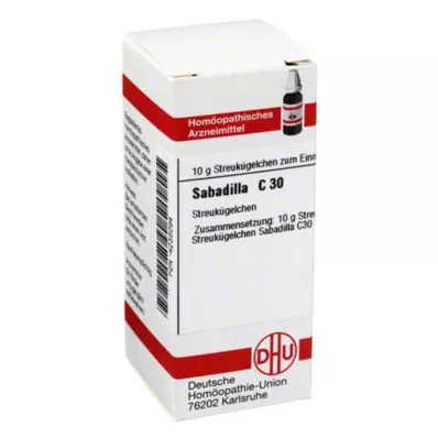 SABADILLA C 30 guľôčok, 10 g