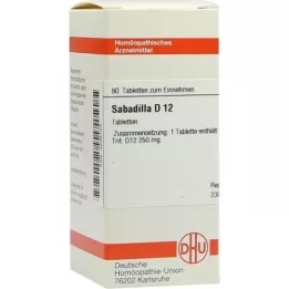 SABADILLA D 12 tabliet, 80 kapsúl