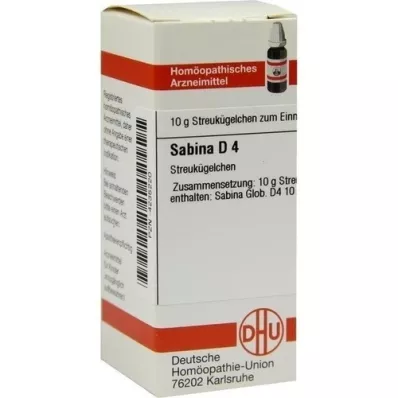 SABINA D 4 guľôčky, 10 g