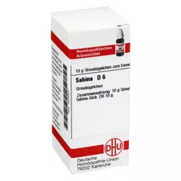 SABINA D 6 guľôčok, 10 g