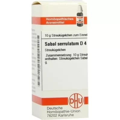 SABAL SERRULATUM D 4 guľôčky, 10 g