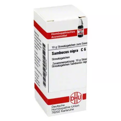 SAMBUCUS NIGRA C 6 guľôčok, 10 g