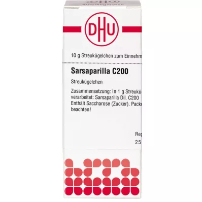 SARSAPARILLA C 200 guľôčok, 10 g