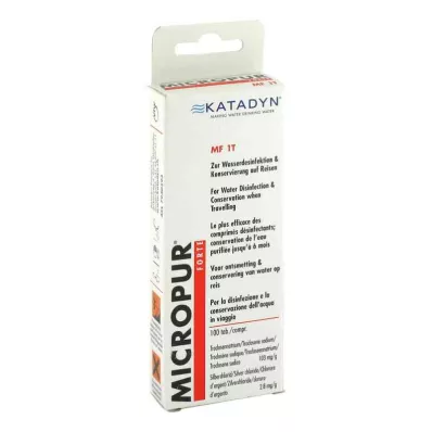 MICROPUR forte MF 1T tablety, 100 ks MICROPUR forte MF 1T tablety, 100 ks