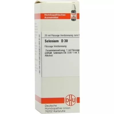 SELENIUM D 30 riedenie, 20 ml