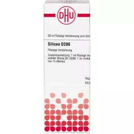 SILICEA D 200 riedenie, 20 ml