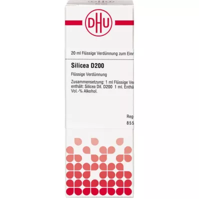 SILICEA D 200 riedenie, 20 ml