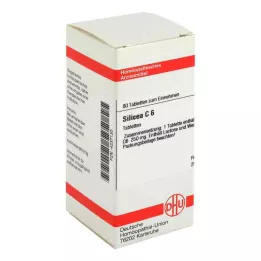 SILICEA C 6 tabliet, 80 kapsúl
