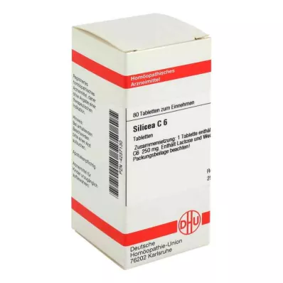 SILICEA C 6 tabliet, 80 kapsúl