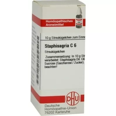 STAPHISAGRIA C 6 guľôčok, 10 g