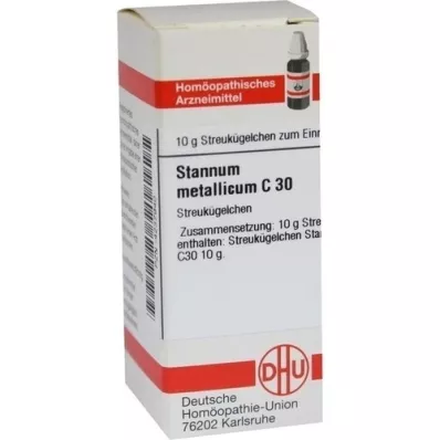 STANNUM METALLICUM C 30 guľôčok, 10 g