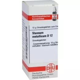 STANNUM METALLICUM D 12 guľôčok, 10 g