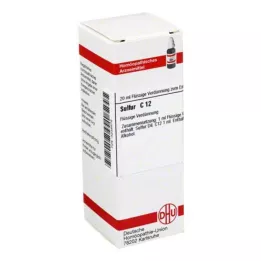 SULFUR C 12 riedenie, 20 ml