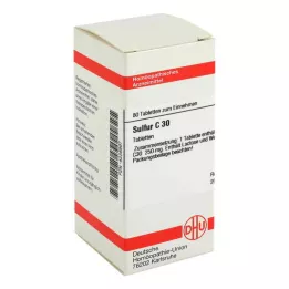 SULFUR C 30 tabliet, 80 kapsúl