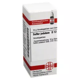SULFUR JODATUM D 12 guľôčok, 10 g
