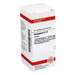 SYMPHYTUM D 12 tabliet, 80 kapsúl