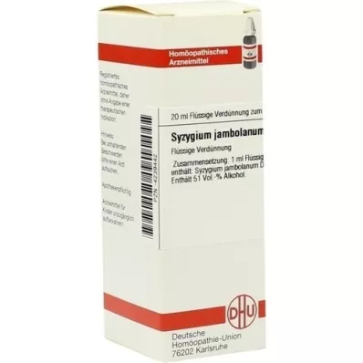 SYZYGIUM JAMBOLANUM D 4 riedenie, 20 ml