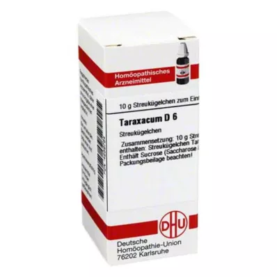 TARAXACUM D 6 guľôčok, 10 g