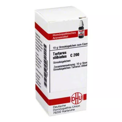 TARTARUS STIBIATUS C 200 guľôčok, 10 g