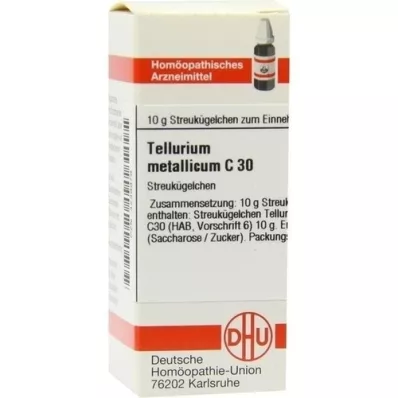 TELLURIUM metallicum C 30 guľôčok, 10 g