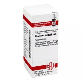 THALLIUM SULFURICUM D 12 guľôčok, 10 g