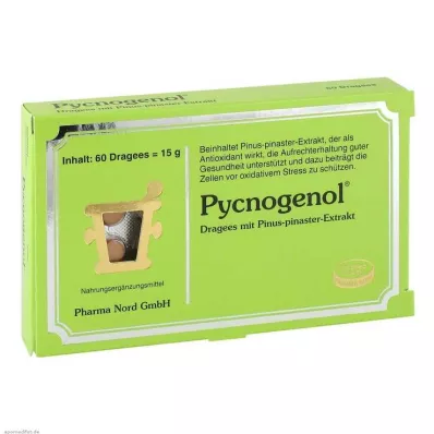 PYCNOGENOL KIEFERNRINDENEXTRAKT Pharma Nord Drag, 60 ks PYCNOGENOL KIEFERNRINDENEXTRAKT Pharma Nord Drag, 60 ks