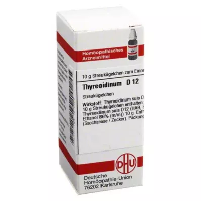 THYREOIDINUM D 12 guľôčok, 10 g THYREOIDINUM D 12 guľôčok, 10 g