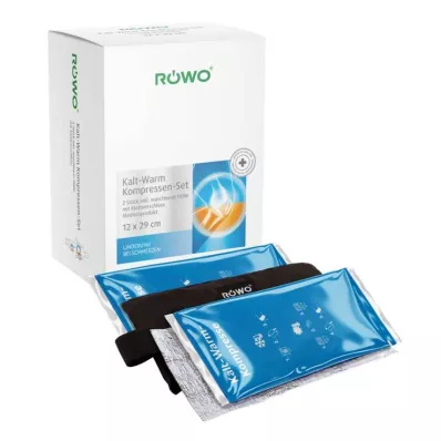 RÖWO Studeno-teplý obklad so suchým zipsom 2 ks, 1 P RÖWO Studeno-teplý obklad so suchým zipsom 2 ks, 1 P