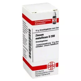 ZINCUM METALLICUM D 200 globúl, 10 g