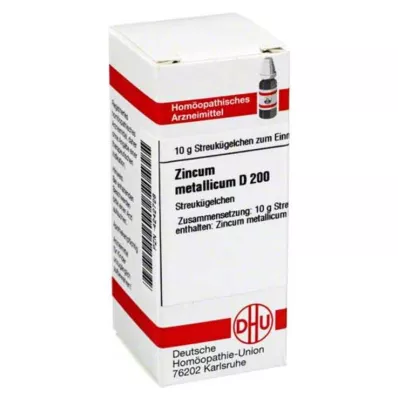 ZINCUM METALLICUM D 200 globúl, 10 g
