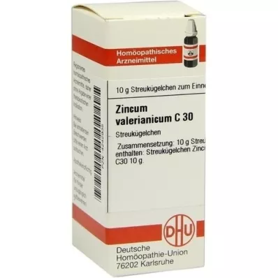 ZINCUM VALERIANICUM C 30 guľôčok, 10 g