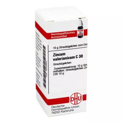 ZINCUM VALERIANICUM C 30 guľôčok, 10 g