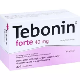 TEBONIN forte 40 mg filmom obalené tablety, 200 ks