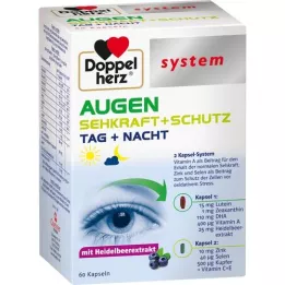 DOPPELHERZ Eyes Sehkraft+Schutz system Capsules, 60 kapsúl