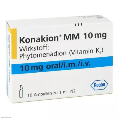 Konakion MM 10 mg roztok, 10 ks Konakion MM 10 mg roztok, 10 ks