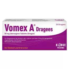 VOMEX A Dragees 50 mg obalené tablety, 20 ks