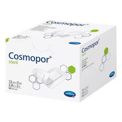 COSMOPOR sterilný obväz na rany 5x7,2 cm, 50 ks COSMOPOR sterilný obväz na rany 5x7,2 cm, 50 ks