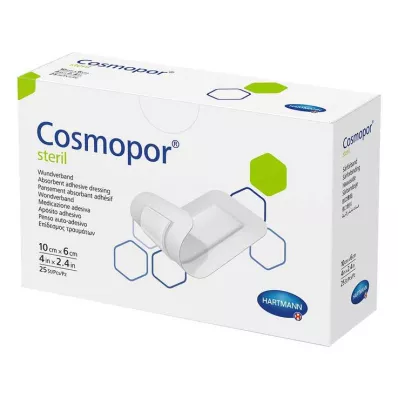 COSMOPOR sterilný obväz na rany 6x10 cm, 25 ks