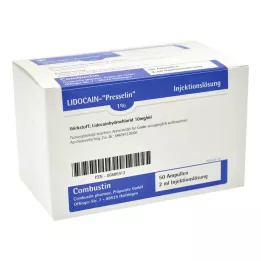LIDOCAIN PRESSELIN 1% injekčný roztok, 100X2 ml