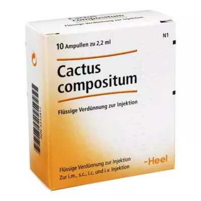 CACTUS COMPOSITUM Ampulky, 10 ks