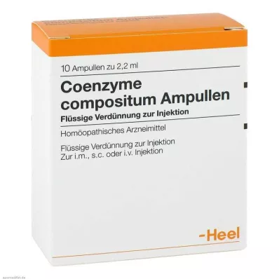 COENZYME COMPOSITUM Ampulky, 10 ks