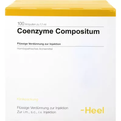 COENZYME COMPOSITUM Ampulky, 100 ks
