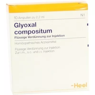 GLYOXAL ampulky compositum, 10 ks