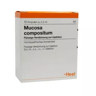 MUCOSA ampulky compositum, 10 ks