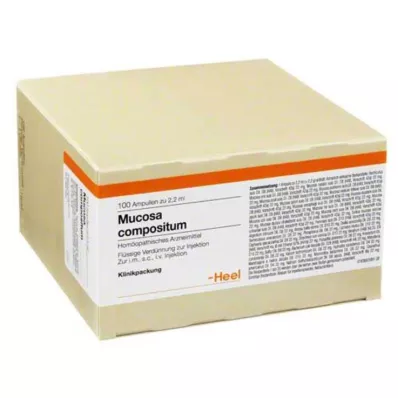 MUCOSA ampulky compositum, 100 ks