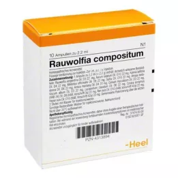 RAUWOLFIA COMPOSITUM Ampulky, 10 ks